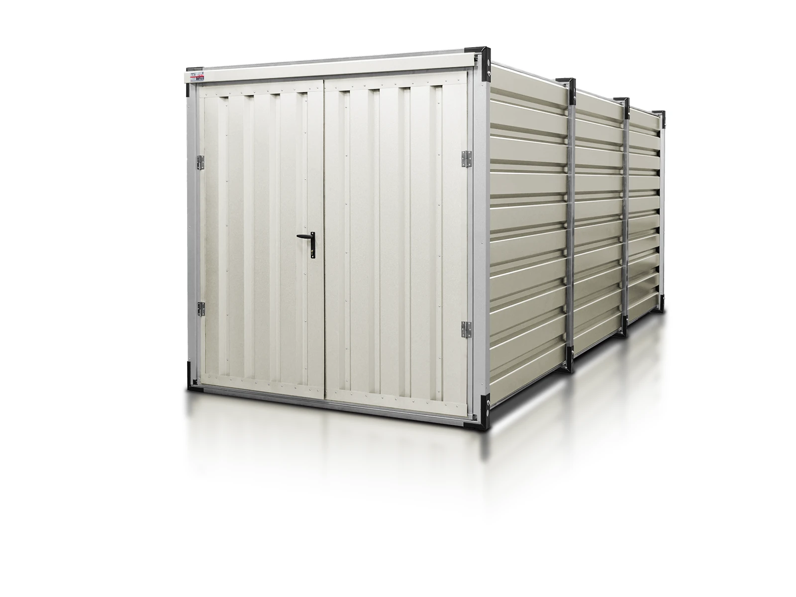 Kontener Magazynowy 5 M Szara Biel