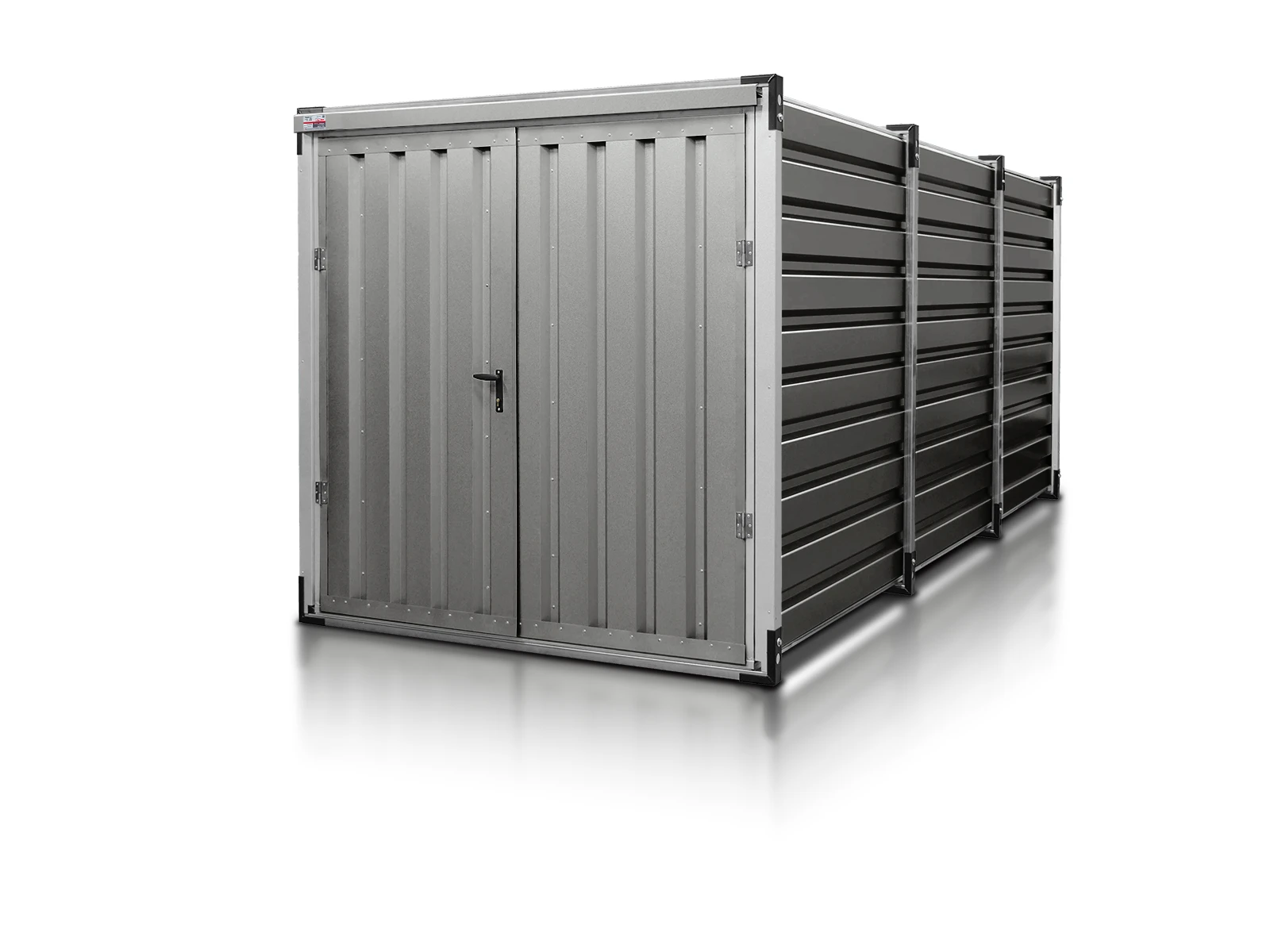 Kontener Magazynowy 5 M Srebrny