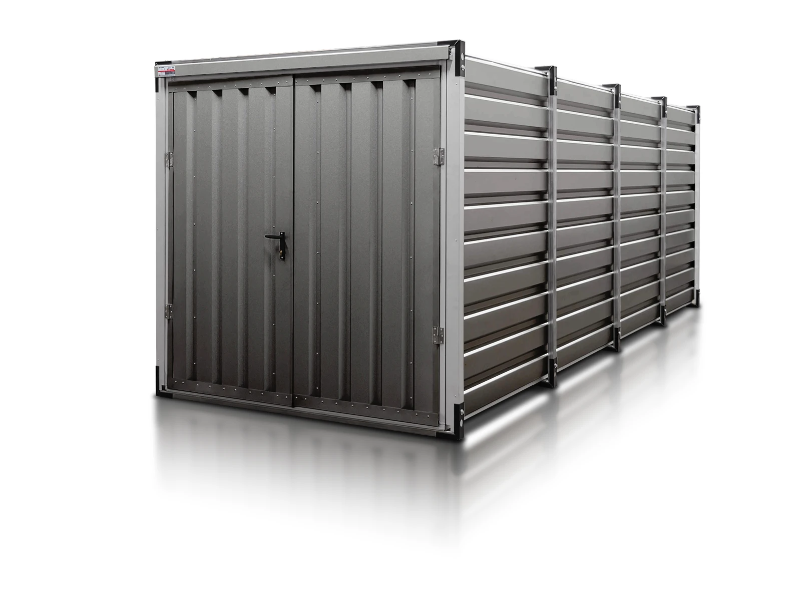 Kontener Magazynowy 6 M Srebrny