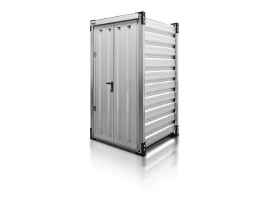 Kontener magazynowy 1.38 m – Aluminium RAL 9006
