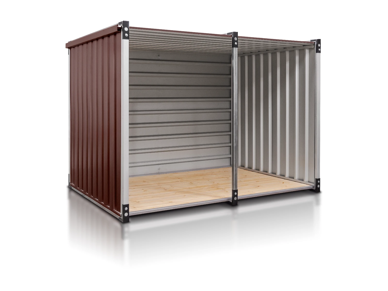 Wiata Magazynowa 3 M Ciemny Braz