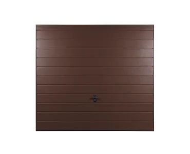 Brama uchylna 3x2.5 m Przetłoczenia poziome Panel 17 cm