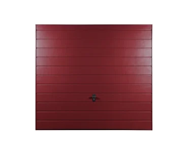 Brama uchylna 2.5x2 m Przetłoczenia poziome Panel 17 cm