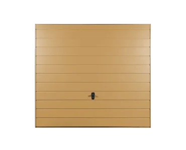 Brama uchylna 2.5x2.5 m Przetłoczenia poziome Panel 17 cm