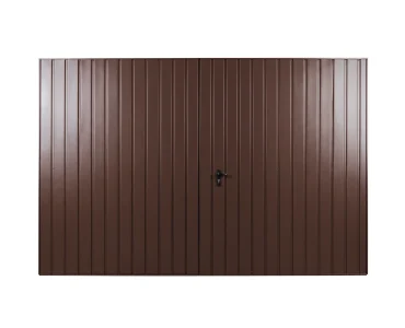 Brama dwuskrzydłowa 2x3 m Przetłoczenia pionowe Panel 10 cm