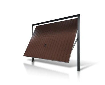 Brama uchylna 3x2.5 m Przetłoczenia pionowe Panel 10 cm