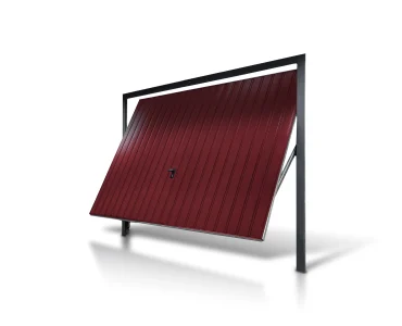 Brama uchylna 2.5x2 m Przetłoczenia pionowe Panel 10 cm