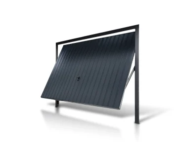 Brama uchylna 2x2 m Przetłoczenia pionowe Panel 10 cm