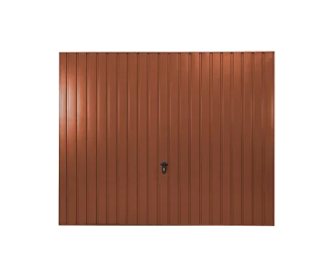 Brama uchylna 4x2 m Przetłoczenia pionowe Panel 10 cm