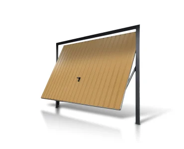 Brama uchylna 2.5x2.5 m Przetłoczenia pionowe Panel 10 cm