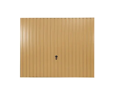 Brama uchylna 2.5x2.5 m Przetłoczenia pionowe Panel 10 cm