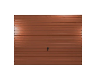 Brama uchylna 4x2 m Przetłoczenia poziome Panel 10 cm