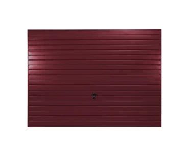 Brama uchylna 4x2.5 m Przetłoczenia poziome Panel 10 cm
