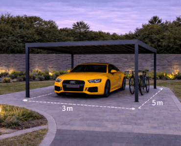 Carport 3x5 Aluminiowa Wiata Samochodowa