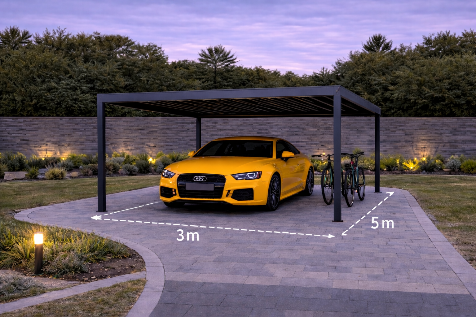 Carport 3×5
