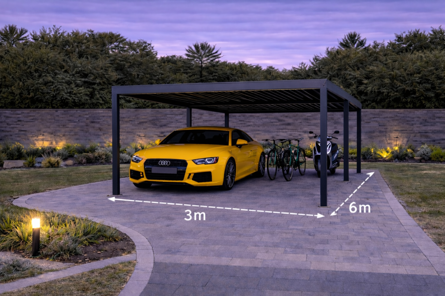 Carport 3×6