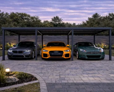 Carport 8x6 Aluminiowa Wiata Samochodowa