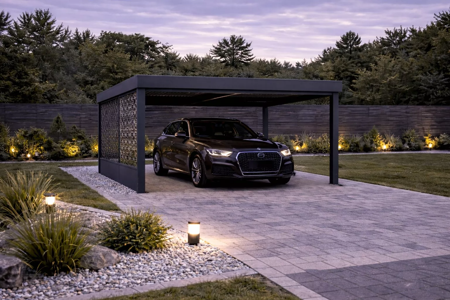 Carport-azurowe-panele-3×3