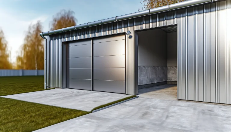 dach dwuspadowy garaż – LiderStal sp. z o.o.