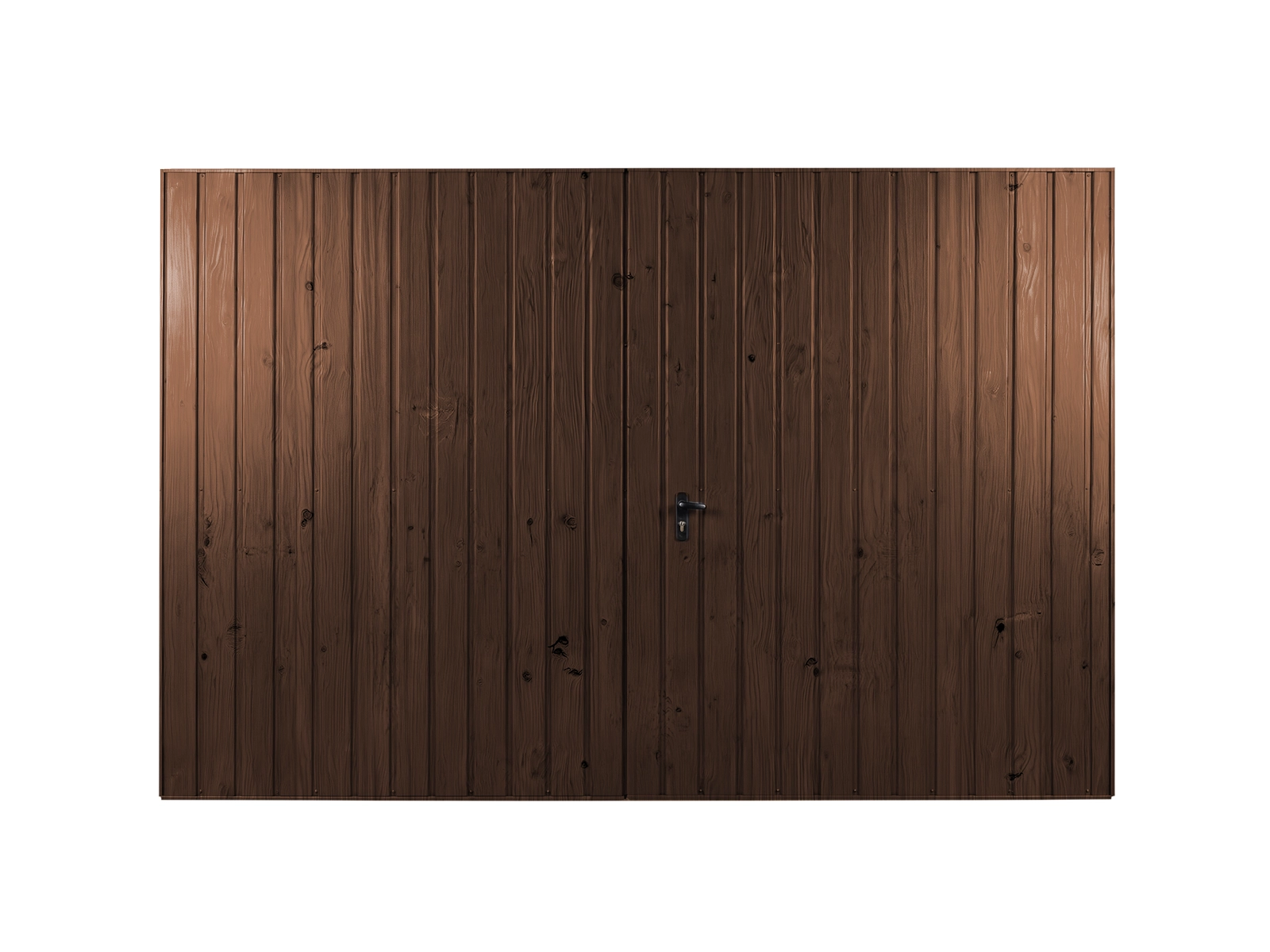 Drewno dwuskrzydlowa pion 10 ciemny orzech front