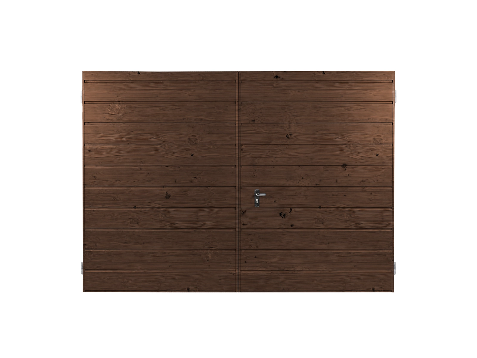 Drewno dwuskrzydlowa poziom 17 cm ciemny braz front