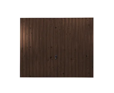 Brama uchylna 2x2.5 m Drewnopodobna Przetłoczenia pionowe Panel 10 cm