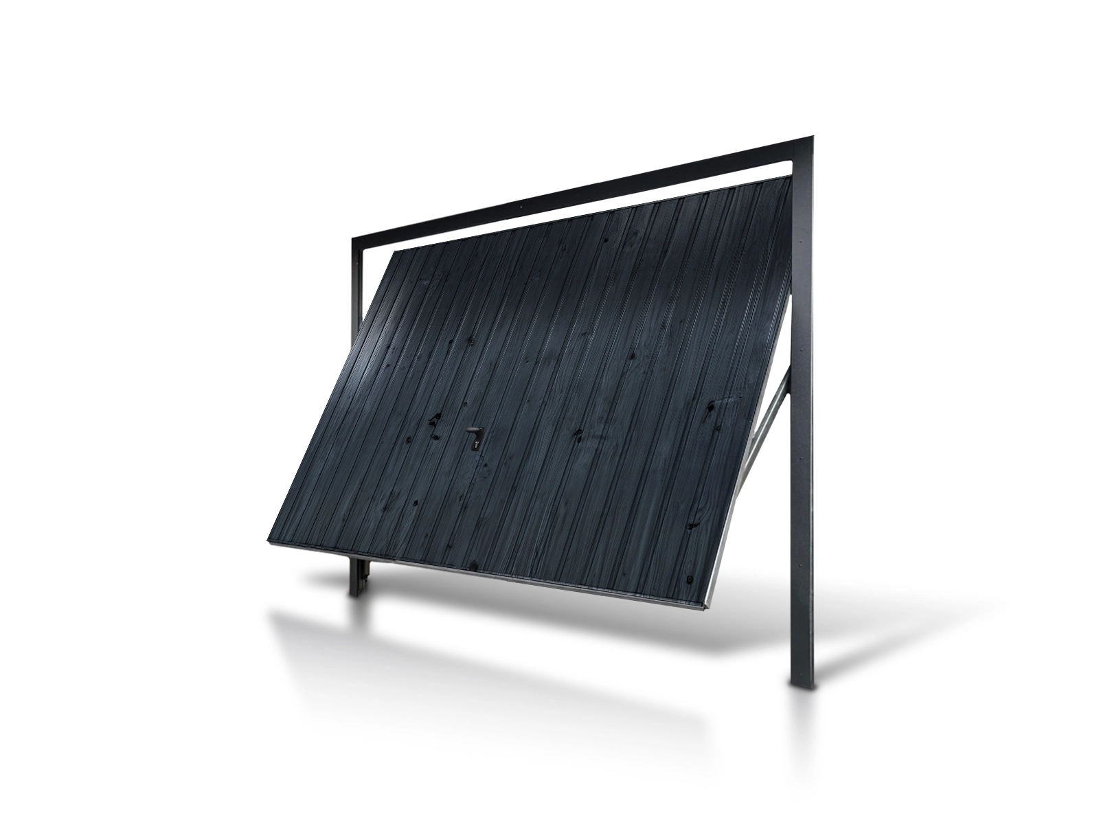 Drewno uchylna pion 10 cm grafit