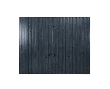 Brama uchylna 2x2 m Drewnopodobna Przetłoczenia pionowe Panel 10 cm