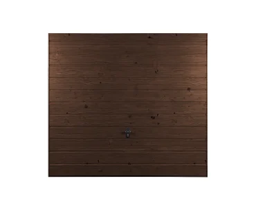 Brama uchylna 2x2.5 m Drewnopodobna Przetłoczenia poziome Panel 17 cm