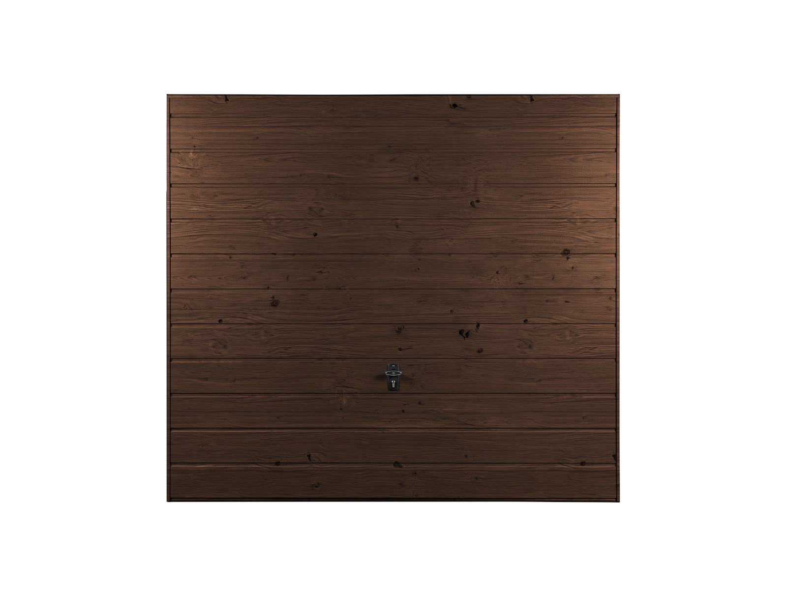 Drewno uchylna poziom 17 cm ciemny orzech front