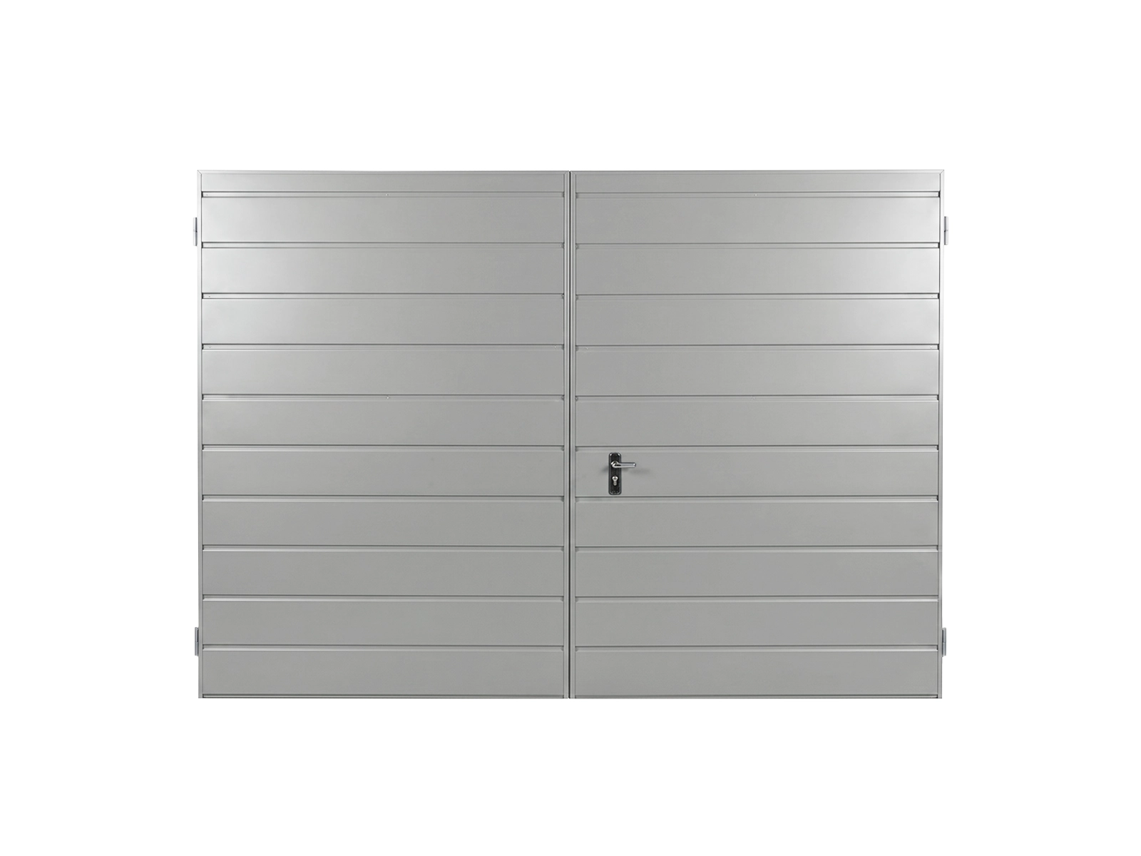 Dwuskrzydlowa poziom 17 cm aluminium front