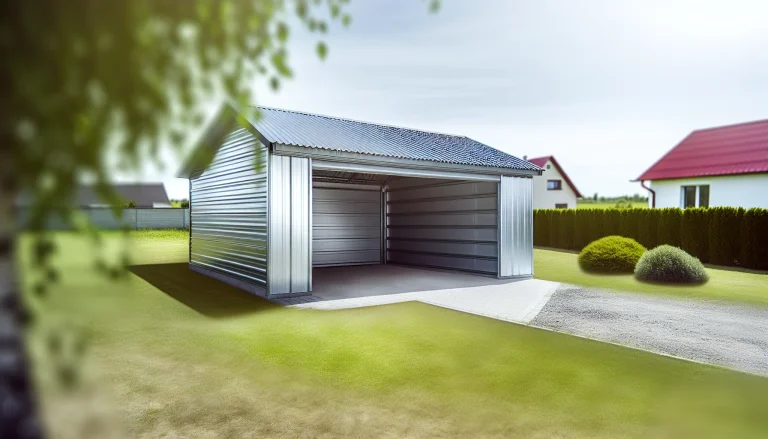 garaż na siłownię – LiderStal sp. z o.o.