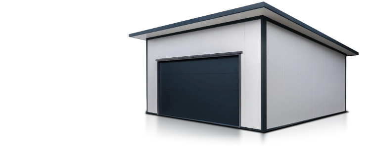 garaze z plyty warstwowej