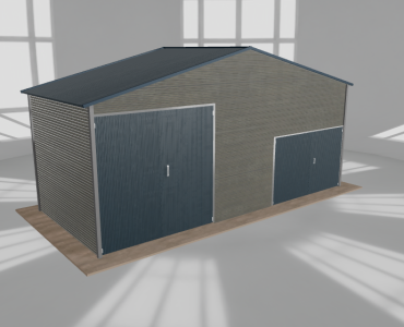 Hala blaszana 8x3.5m dwuspadowa Aluminium Wysoka