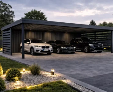 Carport 9x6 Aluminiowa Wiata Samochodowa